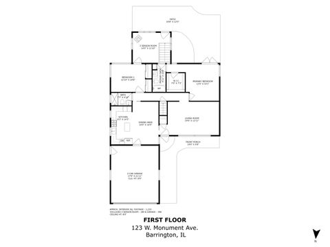 Tiny photo for 123 Monument Avenue, Barrington, IL 60010 (MLS # 12461801)