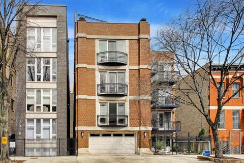 Tiny photo for 1514 W Thomas Street #3C, Chicago, IL 60642 (MLS # 12635456)