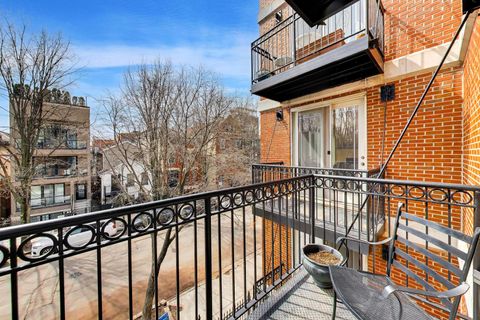 Tiny photo for 1514 W Thomas Street #3C, Chicago, IL 60642 (MLS # 12635456)