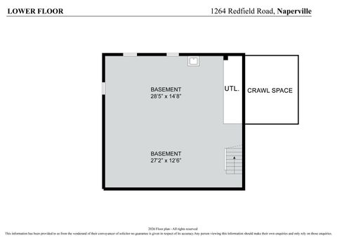 Tiny photo for 1264 Redfield Road, Naperville, IL 60563 (MLS # 12581577)