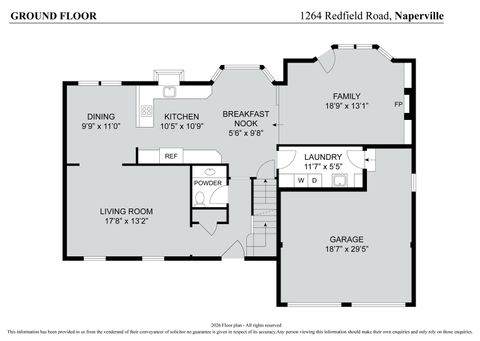 Tiny photo for 1264 Redfield Road, Naperville, IL 60563 (MLS # 12581577)