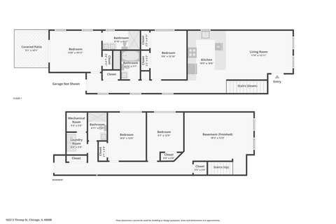 Tiny photo for 1822 S Throop Street #1, Chicago, IL 60608 (MLS # 12727058)