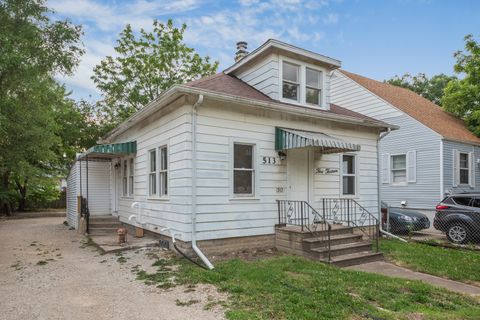 Tiny photo for 513 Pontiac Street, Joliet, IL 60432 (MLS # 12403100)