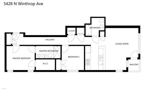 Tiny photo for 5428 N Winthrop Avenue #202, Chicago, IL 60640 (MLS # 12754773)