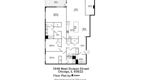 Tiny photo for 1648 W Division Street #309, Chicago, IL 60622 (MLS # 12731245)