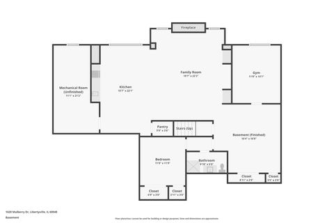 Tiny photo for 1620 Mulberry Drive, Libertyville, IL 60048 (MLS # 12637841)