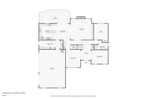Tiny photo for 1620 Mulberry Drive, Libertyville, IL 60048 (MLS # 12637841)