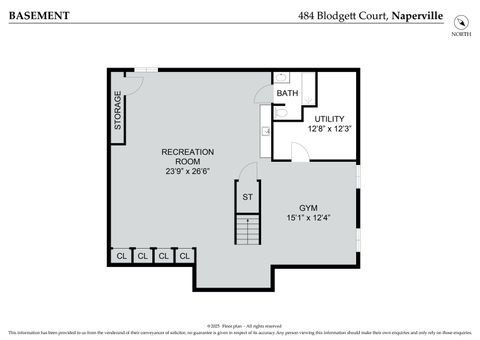 Tiny photo for 484 Blodgett Court, Naperville, IL 60565 (MLS # 12620955)