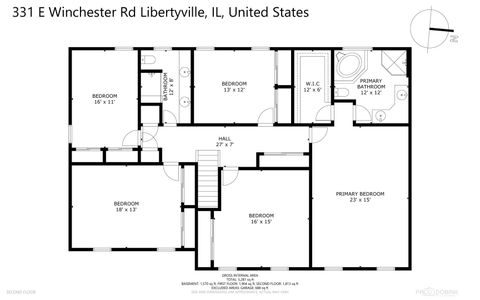 Tiny photo for 331 E Winchester Road, Libertyville, IL 60048 (MLS # 12569980)
