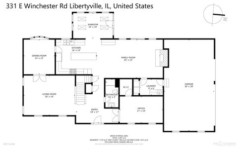 Tiny photo for 331 E Winchester Road, Libertyville, IL 60048 (MLS # 12569980)