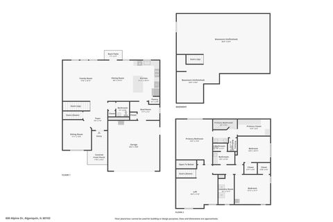 Tiny photo for 600 Alpine Drive, Algonquin, IL 60102 (MLS # 12602622)