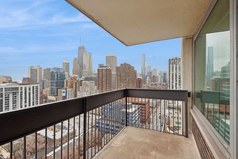 Tiny photo for 1255 N Sandburg Terrace #2402, Chicago, IL 60610 (MLS # 12593736)