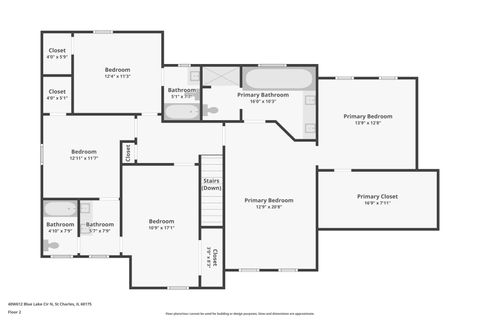 Tiny photo for 40W612 Blue Lake Circle N, St. Charles, IL 60175 (MLS # 12596410)