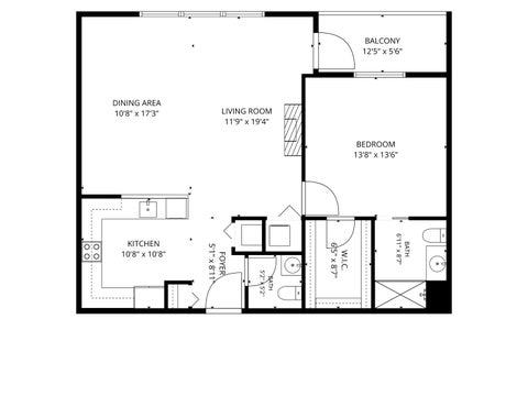 Tiny photo for 935 Burlington Avenue #309, Downers Grove, IL 60515 (MLS # 12714170)