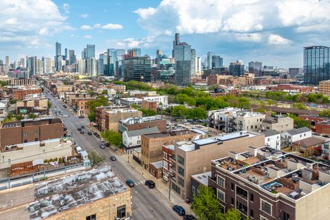 Tiny photo for 1345 W Grand Avenue #4N, Chicago, IL 60642 (MLS # 12641027)