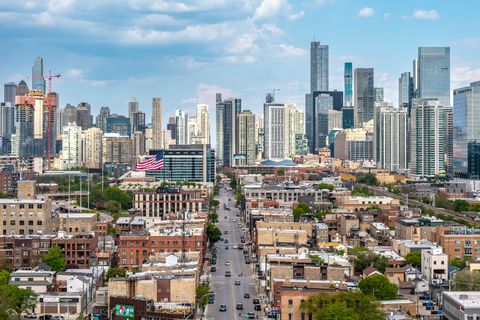 Tiny photo for 1345 W Grand Avenue #4N, Chicago, IL 60642 (MLS # 12641027)