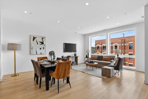 Tiny photo for 1345 W Grand Avenue #4N, Chicago, IL 60642 (MLS # 12641027)