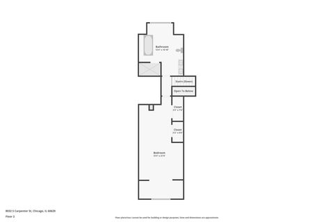 Tiny photo for 8032 S Carpenter Street, Chicago, IL 60620 (MLS # 12535414)