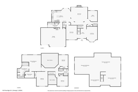 Tiny photo for 143 Pineridge Drive S, Oswego, IL 60543 (MLS # 12576567)