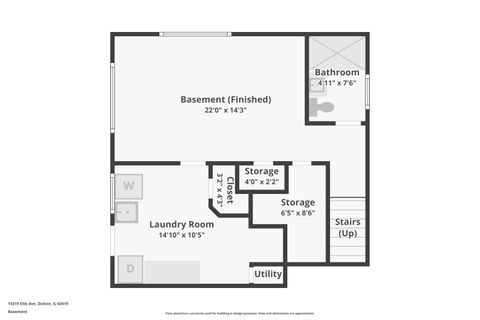 Tiny photo for 15519 Ellis Avenue, Dolton, IL 60419 (MLS # 12556919)