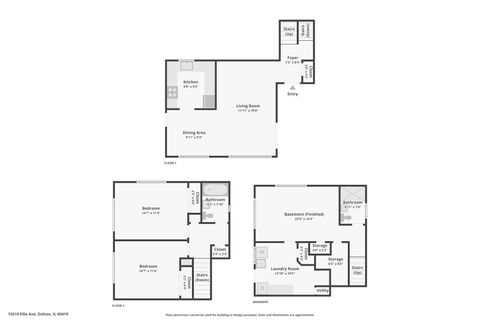 Tiny photo for 15519 Ellis Avenue, Dolton, IL 60419 (MLS # 12556919)