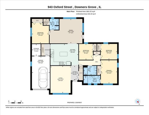 Tiny photo for 943 Oxford Street, Downers Grove, IL 60516 (MLS # 12773486)