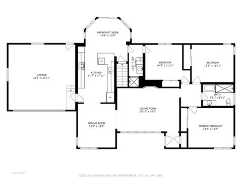 Tiny photo for 6411 Pontiac Drive, Indian Head Park, IL 60525 (MLS # 12447383)