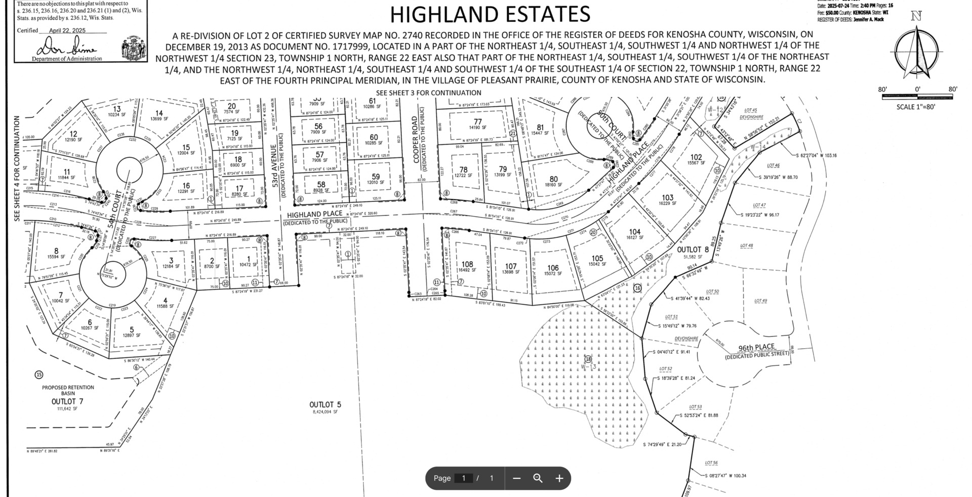 Lt 80 Highland Place