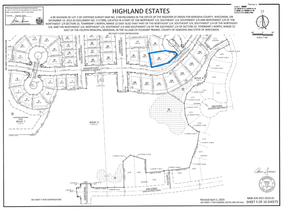 Lt 80 Highland Place