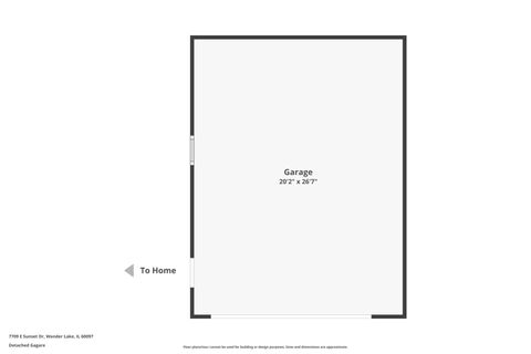 Tiny photo for 7709 E Sunset Drive, Wonder Lake, IL 60097 (MLS # 12559332)