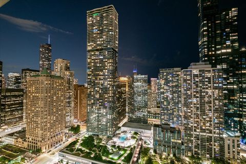 Tiny photo for 340 E RANDOLPH Street #3304, Chicago, IL 60601 (MLS # 12465898)