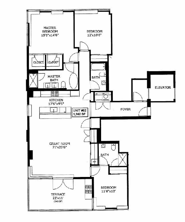 Chicago, Illinois 60654, United States, 3 Bedrooms Bedrooms, ,3 BathroomsBathrooms,Residential,Active,171450