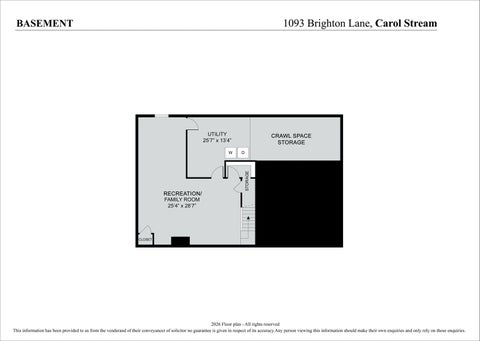Tiny photo for 1093 Brighton Drive, Carol Stream, IL 60188 (MLS # 12685317)