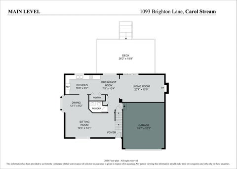 Tiny photo for 1093 Brighton Drive, Carol Stream, IL 60188 (MLS # 12685317)