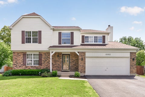 Tiny photo for 1093 Brighton Drive, Carol Stream, IL 60188 (MLS # 12685317)