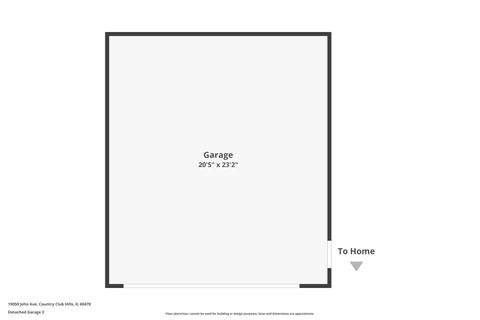 Tiny photo for 19050 John Avenue, Country Club Hills, IL 60478 (MLS # 12531631)