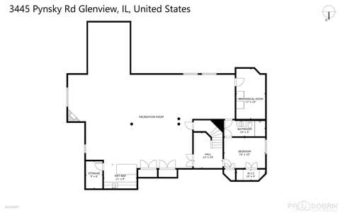 Tiny photo for 3445 Pynsky Road, Glenview, IL 60026 (MLS # 12657706)