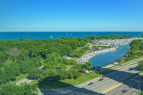Tiny photo for 3600 N Lake Shore Drive #1603, Chicago, IL 60613 (MLS # 12386372)