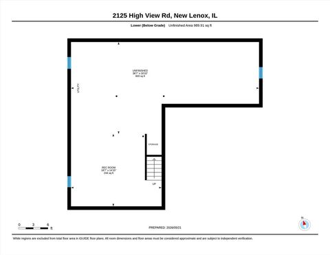 Tiny photo for 2125 High View Road, New Lenox, IL 60451 (MLS # 12644459)