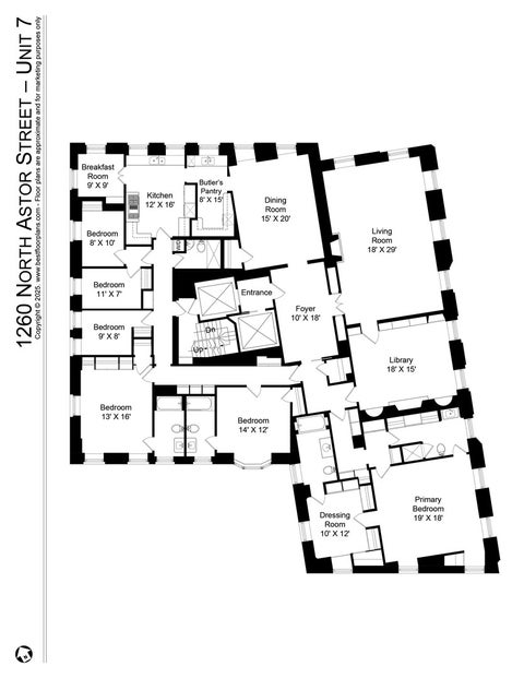 Tiny photo for 1260 N Astor Street #7, Chicago, IL 60610 (MLS # 12743102)