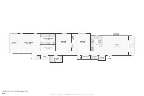 Tiny photo for 4345 S Indiana Avenue #4S, Chicago, IL 60653 (MLS # 12646814)