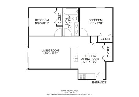 Tiny photo for 3423 Ridgeland Avenue #203, Berwyn, IL 60402 (MLS # 12551862)