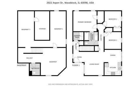 Tiny photo for 2022 N Aspen Drive, Woodstock, IL 60098 (MLS # 12632250)