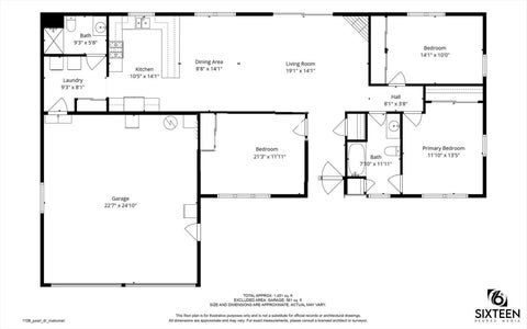 Tiny photo for 1106 E PEARL Drive, Mahomet, IL 61853 (MLS # 12624411)