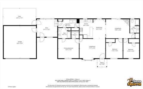 Tiny photo for 14 CHERRY Court, Ogden, IL 61859 (MLS # 12560732)