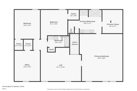 Tiny photo for 305 BUCKINGHAM Drive, Algonquin, IL 60102 (MLS # 12520641)