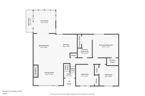 Tiny photo for 8325 55TH Street, Coal Valley, IL 61240 (MLS # QC4269820)