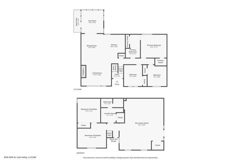 Tiny photo for 8325 55TH Street, Coal Valley, IL 61240 (MLS # QC4269820)