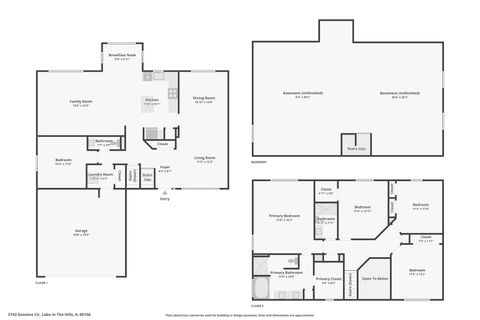 Tiny photo for 3743 Sonoma Circle, Lake In The Hills, IL 60156 (MLS # 12462367)