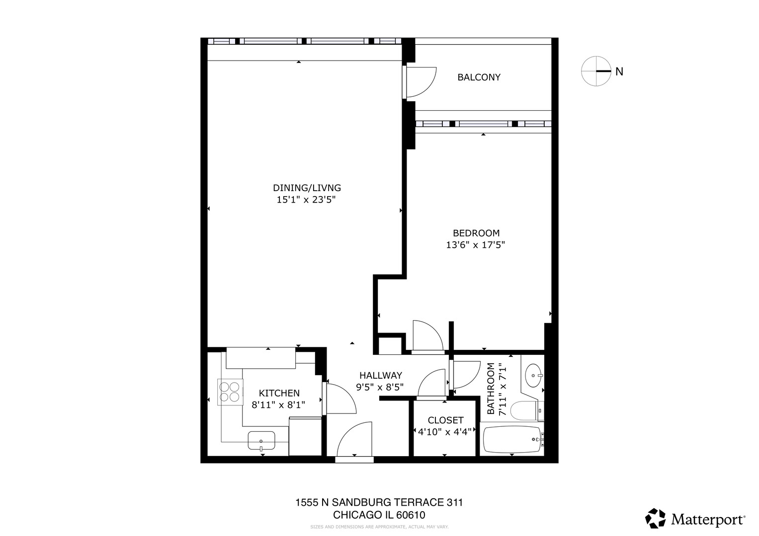 1555 N Sandburg Terrace 311K